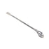 Stainless Steel Double Ended Square & Lab Spoon Sampler, Lab Spatula 7 Length (Right Angled)