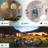 4-Pack White Rechargeable Emergency 15W LED Light Bulb, 100W Equivalent, 1500lm, 6000K, E26/27 Base, 2200mAh Battery