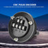 5V 60MM Hand Wheel Pulse Encoder, CNC Pulse Encoder for Manual Control in Milling Machine, Black