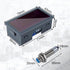Digital LED Tachometer, Icstation RPM Speed Meter AC 110V 220V with Hall Proximity Switch Sensor NPN for Lathes