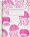 Decomposition Jellyfish College Ruled Spiral Notebook - 9.75 x 7.5 Journal with 160 Lined Pages, 100% Recycled Paper,