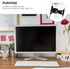 NUOBESTY 360-degree 14-27 Inch Universal Rotatable Monitor Mount Stand Metal Shaft for LCD Screens, Wall Mount Bracket