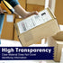 Packing Tape - 18 Rolls Clear Heavy Duty Packaging Tape with Dispensers for Packing, Shipping, Moving