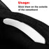 Outus 23 Pieces Hat Size Tape Reducer, Self Adhesive Foam Reducing Tape Roll (White+Black)