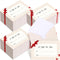 Gueevin 600 Pcs Mini Gift Card Envelopes, Holiday Gift Card Sleeves for Note Mailing, 3.69 x 2.69 in (Red)