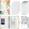 Budget Binder with Zipper Envelopes - A6 Money Saving Cash Envelopes, PU Leather Budget Planner for Women