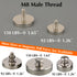 10lbs Duty,2 Pack M8 MUTUACTOR Neodymium Magnets with Bolts,Magnetic Mount Permanent Rare Earth Round Magnet Heavy