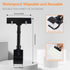 Mlici Sign Clips Merchandise Sign - Plastic Adjustable Clip Sign Holder Stand, 8 Pieces Clip-on Style for Shelf Label