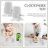 30 Totority Clockwork Legged Robot Pcs Stocking Stuffers Kid Toys Wind up Toy Movement Replaceable Mechanism House Mini