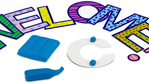 Hygloss Blue HangTak Putty, 24 oz. Removable & Reusable Poster Mounting Putty for Home, Classroom & Office Use