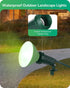 120V 6FT E26 150W PAR38 Bulb, 120 2 Pack EDISHINE Spotlights Outdoor, Cord, Weatherproof Plug in LED Flood Stake