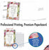 NobleWorks 25th Anniversary Notecard w/Envelope for Couples, Men, Women - 25 Years of Love - C9437MAG