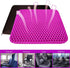 Helishy Tailbone, Gel Seat Cushion, Office Seat Cushion Chair Pads for Office Home Car Wheelchair Long Trips - Extra