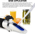 2-in-1 Brix Salinity Refractometer, Professional Brix Refractometer with ATC, and Dual Scale 0-32% Brix & 0-28% Salinity with ATC Sodium Chloride in Food Salt Seawater Brine Beer fruits Cutting Liquid