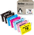 BeOne T078 Ink Cartridges Remanufactured Replacement for Epson 78 T078 for Artisan 50 Stylus Photo R260 R280 R380 RX580