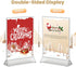 8.5X11 Removable-3 Pack Sliver Frames Double-Sided Acrylic Sign Holder Sliver Picture Frames Flyer Holder for Menu