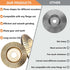 4PCS Wood Carving Disc Set for 4" or 4 1/2" Angle Grinder, Grinding Wheel Shaping Disc for Wood Cutting