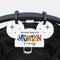 MYETCHEY Personalized Stroller Name Tag, Mouse Ears Sign, Family Stroller License Plate Sign