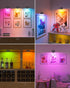 Remote,9 Colors,Dimmable&Timer,Art WILLED RGB Lights,Poster Lights,Battery Operated Rechargeable Picture Light,Puck