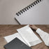 Maruman MNEMOSYNE Notebook 8.27 x 5.83 Inches (A5), 7mm ruled 24-line, 80 Sheets (N195A), Black