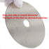 JINGLING Diamond Flat Lap Disc Grinding Disk 4" inch 100mm Arbor 5/8 Grit 600 Fine