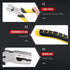 300 Pieces Wire Cage Clips with 1 Piece Wire Cage Buckle Snap Plier for Chicken Pet Dog Cat Cage (Silver, Black, Yellow)