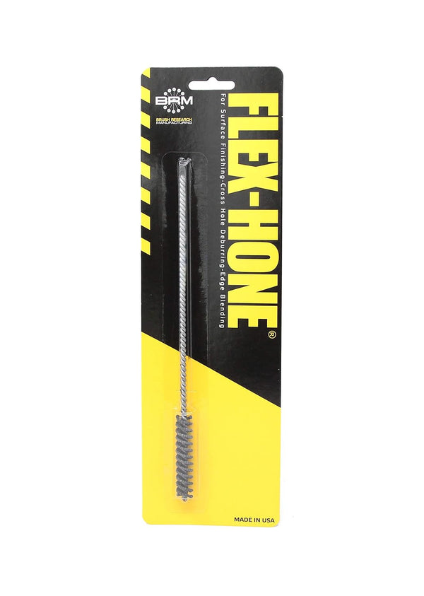 Brush Research FLEX-HONE Cylinder Hone, BC Series, Silicon Carbide Abrasive, 8 mm Diameter, 180 Grit