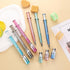 Exasinine Syringe Pens, Luminous Gel Pen Light, Beautiful Ballpoint Pens for School and Office Party Supplies, 6 Pcs