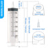 SHAOTONG 300ml Syringe with 2Pcs 40 Inch Tube and Tip Adapter, for Feeding Pets, Liquid Refilling, Drawing Oil Fluid (300ml/cc)