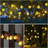 1 Pack 50 2.3CM 23 8 Solar String Lights Outdoor Waterproof, LED FT Each, Solar Powered Patio Lights with Lighting