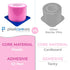 4"x6" (1 1200 Pink Barrier Film Roll - Protective Dental Barrier Film for Dental, Medical, Tattoo - Perforated Adhesive