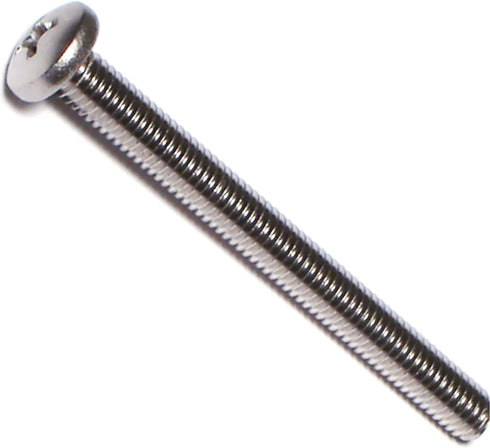 Phillips Pan Machine Screws - 10-32 x 2, Piece-8