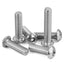 1/4-20 x 1/2" Button Head Socket Cap Bolts Screws, 18-8 Stainless Steel, 25 PCS