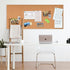 Self-Adhesive Cork Board Roll, 1/8" Thick, 47"x16" Cork Boards for Home, School, Office Bulletin Board Rolls
