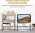 YGYQZ Wood Office Desk Shelf Organizer - Cute Dresser Top Storage Rack for Women, Men, and Kids