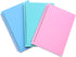 Yansanido Spiral Notebook, 3 Pcs A5, Thick Plastic Hardcover, 80 Sheets - 160 Pages, 3 Color Journals for Study