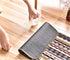 Double Sided Reusable Carpet Tape, Strong Adhesive Rug Gripper for Home Floor, Transparent - 2mm