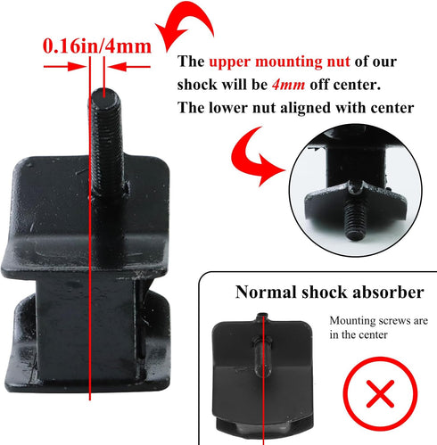 Generator Anti Vibration Rubber Mount for 2000w-4750w Generators, Compatible with Champion Firman Predator (4 Pcs)