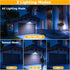 (1 Pack) LemonBest Motion Sensor Outdoor Lights - Outdoor Motion Sensor Light Battery Operated Wireless Spotlight