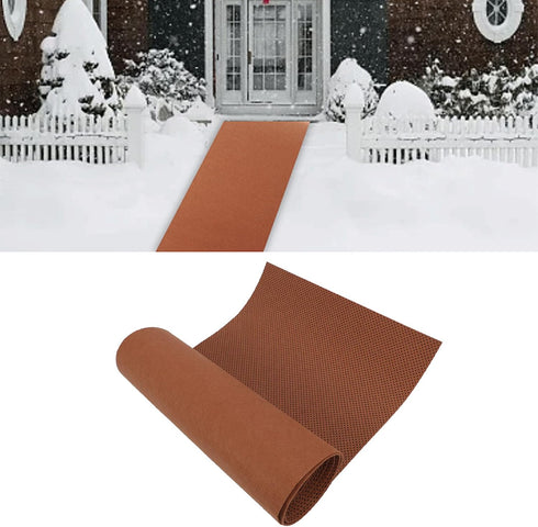 40x203cm/40x300cm (40 203cm) Snow Mat Outdoor Felt Mats with Non Slip Silicone Particles, Utility Mat for Entryway