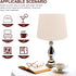 Outanaya Adjustable Lamp Shade for Floor and Pendant Lamps Decorative Linen Cover with Minimalist Style Lightweight