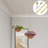Omytie 15 Ft Heavy Duty Hanging Chain Kit with Connection Locks & Swag Ceiling Hooks for Lighting Fixture, Chandelier