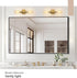 addigi 17.5 inch 2-Light Inch Gold Wall Sconces, Modern Wall Sconces Lighting with Stripped Glass Shade, Gold Vanity