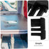 HOODANCOS 2pcs Foldable Table Leg Protectors Rv Floor Protectors Sturdy Material Compact Design for Versatile Use Rooms