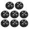 Self Adhesive Caster Wheels, 360 Swivel Stainless Steel Rollers,Low Profile Rollers for