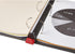 Universal UNV30751 3 in. Capacity Deluxe Easy-to-Open D-Ring View Binder - Black, 11 in. x 8.5 in.