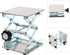 YaeTek Heavy Duty Laboratory Scissor Jack, 6 x 6" Stainless Steel Platform Lab Stand Table