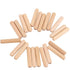 1000 Pieces 5/16" x 1 1/2" Fluted Wooden Dowel Pins, Hardwood Tapered Pins for Woodworking DIY Projects