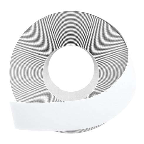 Melamine Edge Banding, 2 inch x 25ft White Pre-glued Cabinet Edge Banding for Plywood Furniture