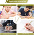 RIANCY Gel Pens, 6 Pcs 0.5mm Black Ink Fine Point Aesthetic Pens for Office School Supplies